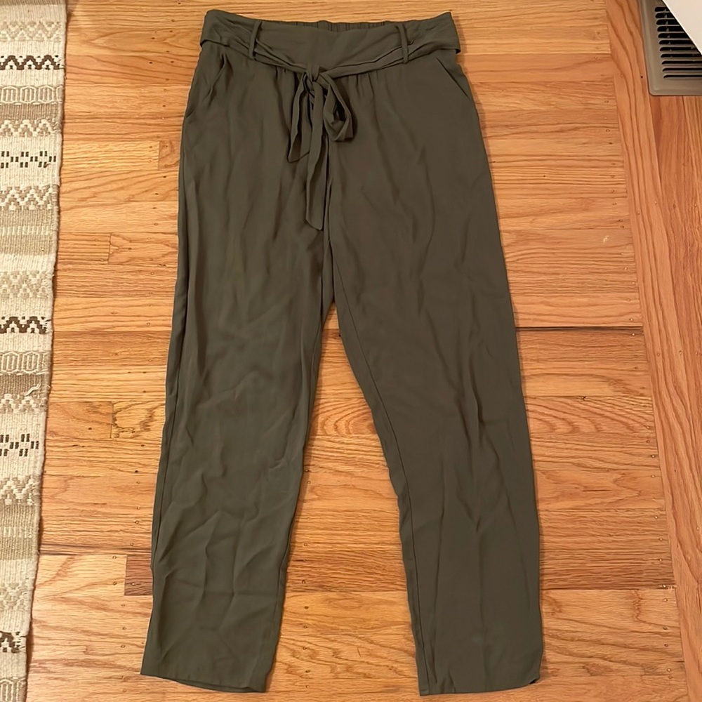 Olive green harem pants